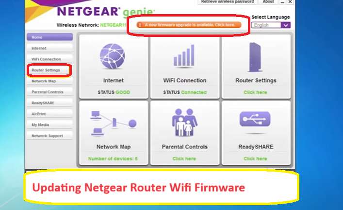 Netgear genie firmware update