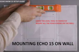 Mounting echo show 15