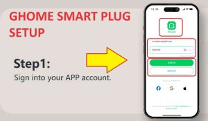 Ghome smart plug setup