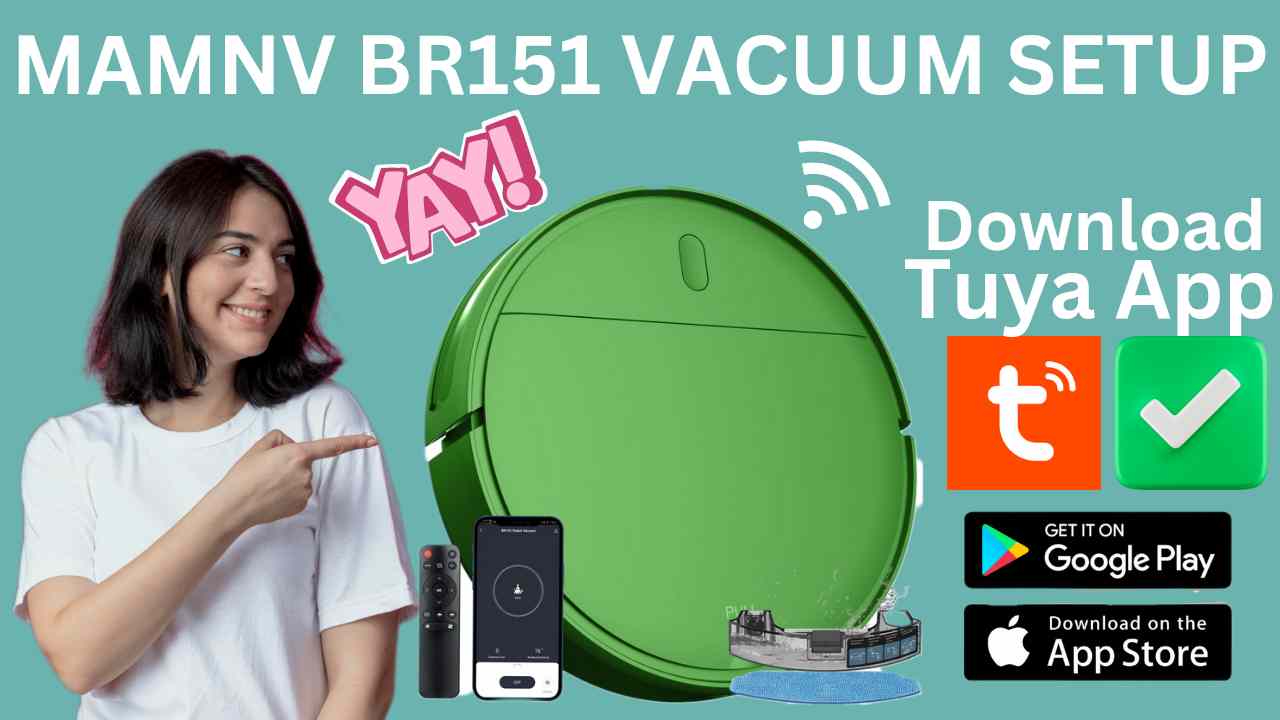 MAMNV BR151 Vacuum Setup