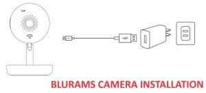 blurams indoor camera setup